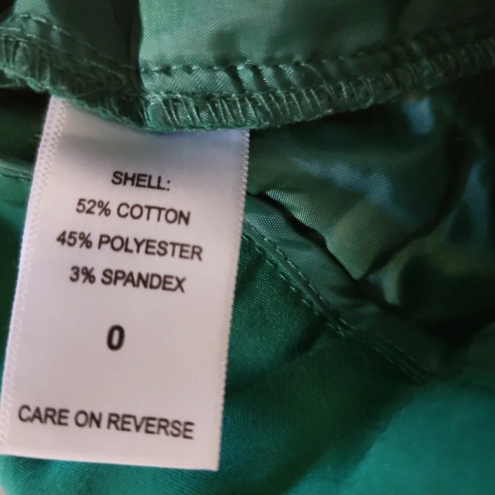 7th Avenue Design Studio By NY & CO Green Women's Pants
